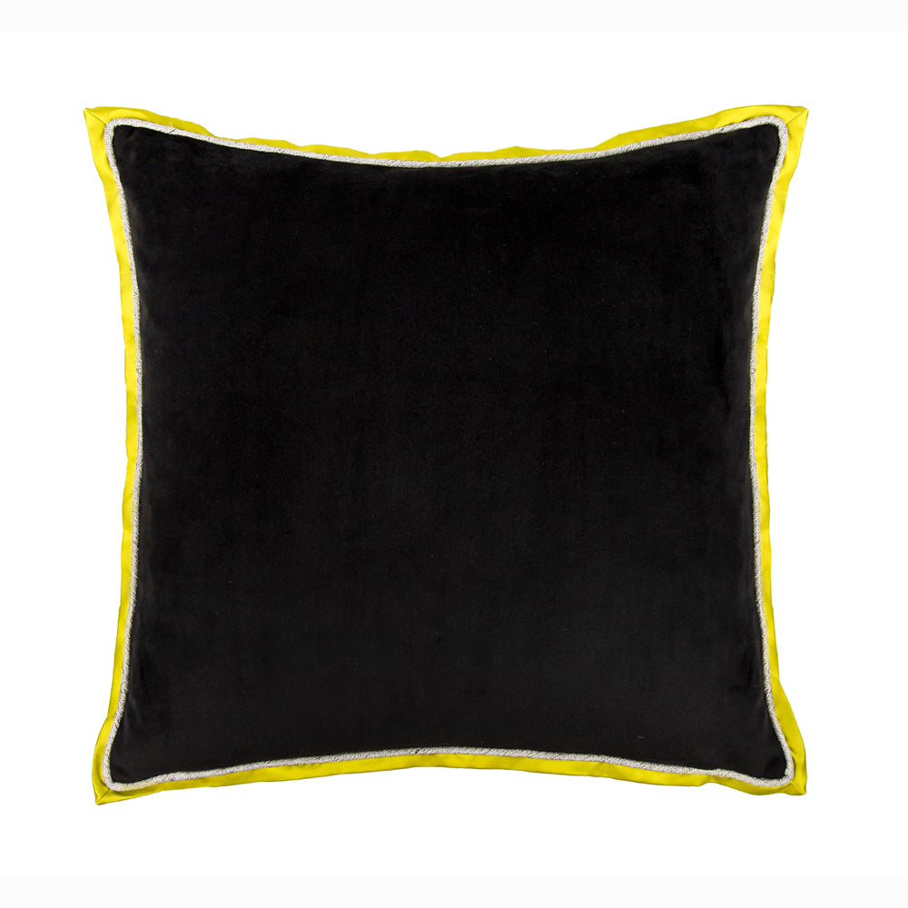 BLACK VELVET PILLOW
