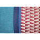 RECTANGLE LINED VELVET PILLOW