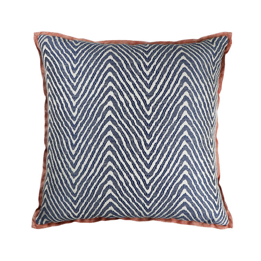 ZIGZAG PATTERNED DECORATIVE PILLOW