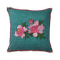 WOVEN FLOWER PRİNTED PİLLOW