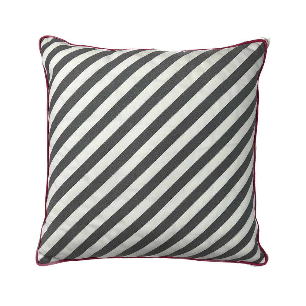 square striped pillow