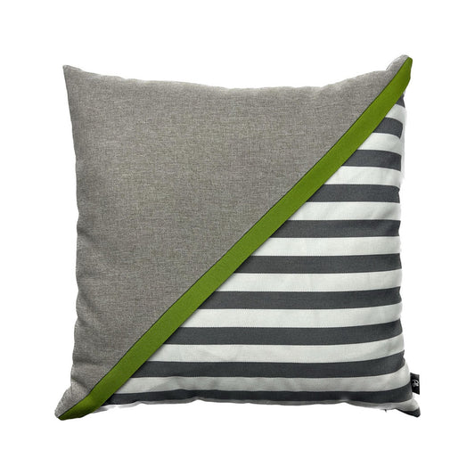 SQUARE STRİPED PATTERN BANDED PİLLOW