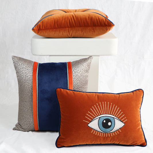 RIBBED EYELOGUE PILLOW