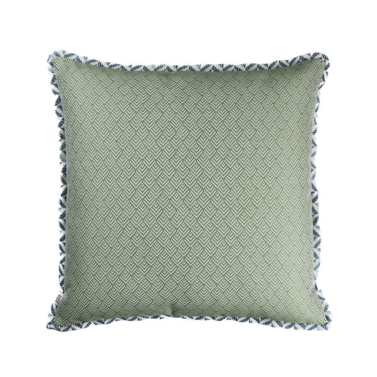 SELF-PATTERNED DOUBLE FACED DECORATIVE PILLOW
