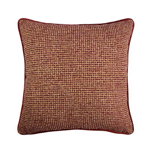 NAVY BLUE BUTTON VELVET PILLOW