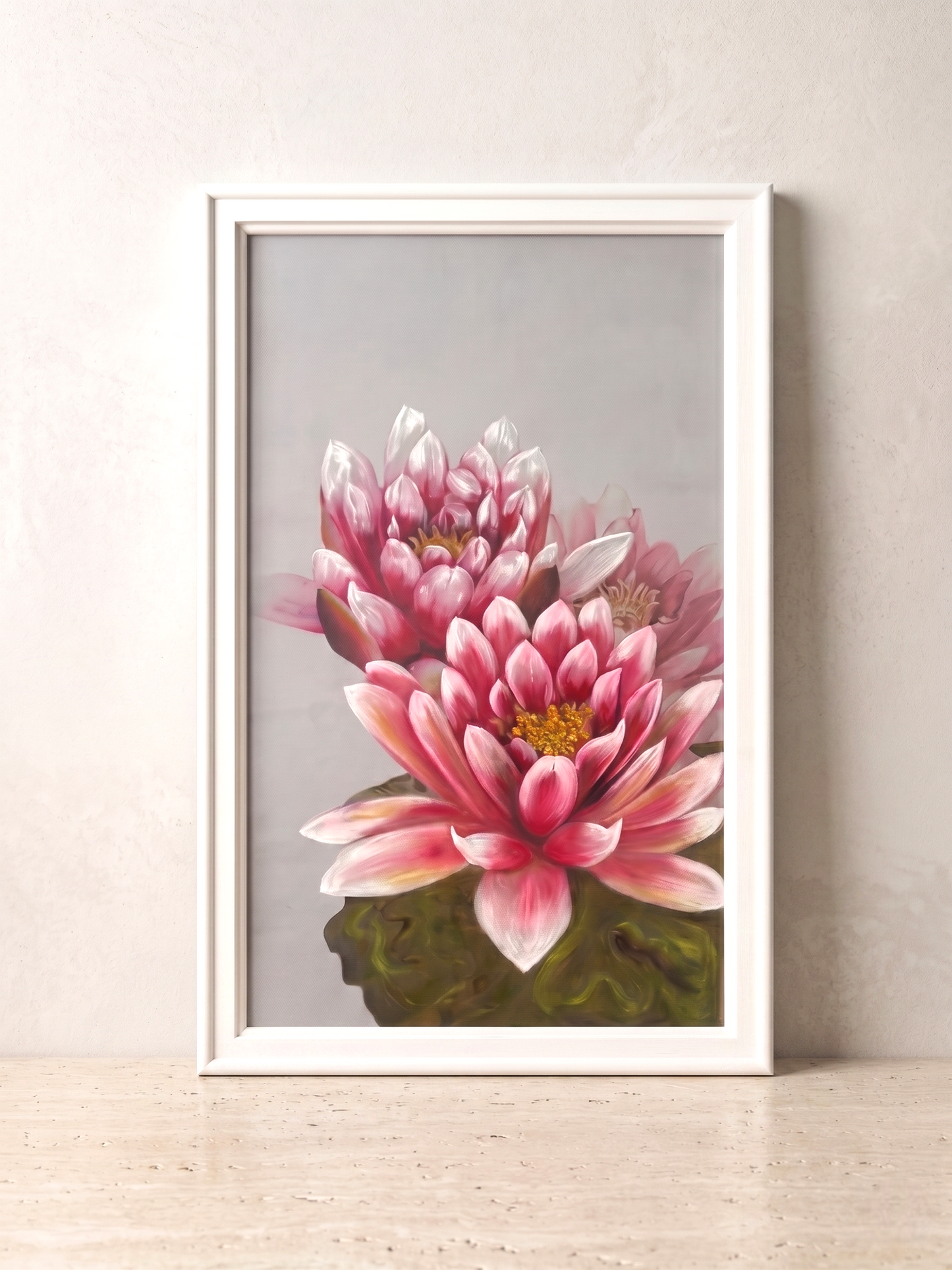 İPEK ÜZERİ EL BOYAMA TABLO