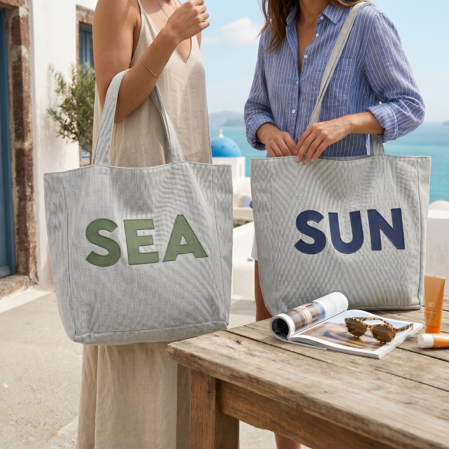 SEA PICO EMBROIDERED BAG